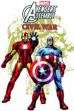 MARVEL UNIVERSE AVENGERS ASSEMBLE: CIVIL WAR (Digest) cover