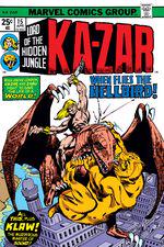 Ka-Zar (1974) #15 cover