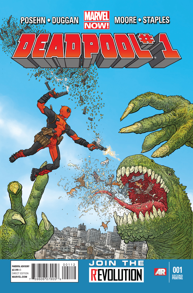 Deadpool (2012) #1 (2nd Printing Variant)