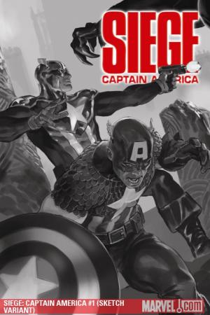 Siege: Captain America (2010) #1 (SKETCH VARIANT)