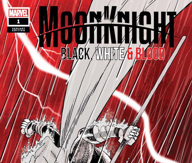 Moon Knight: Black, White & Blood #1
