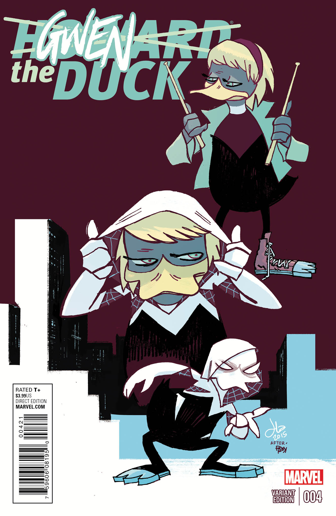 Howard the Duck (2015) #4 (Latour Gwen the Duck Variant)