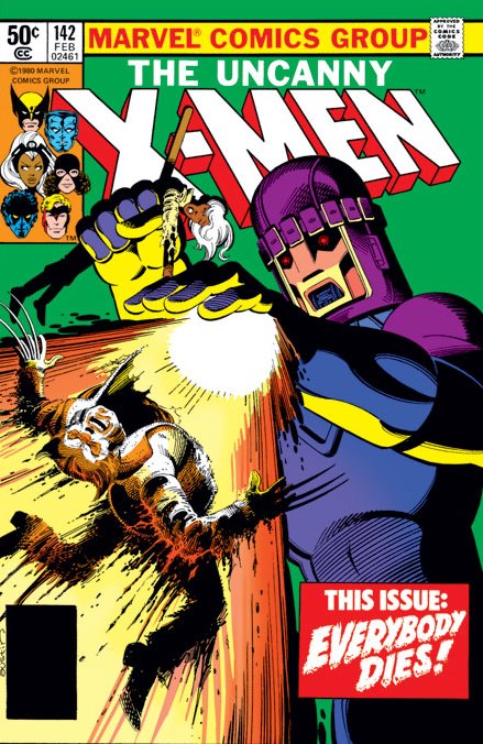 New X-Men #142  Marvel Comic Book 