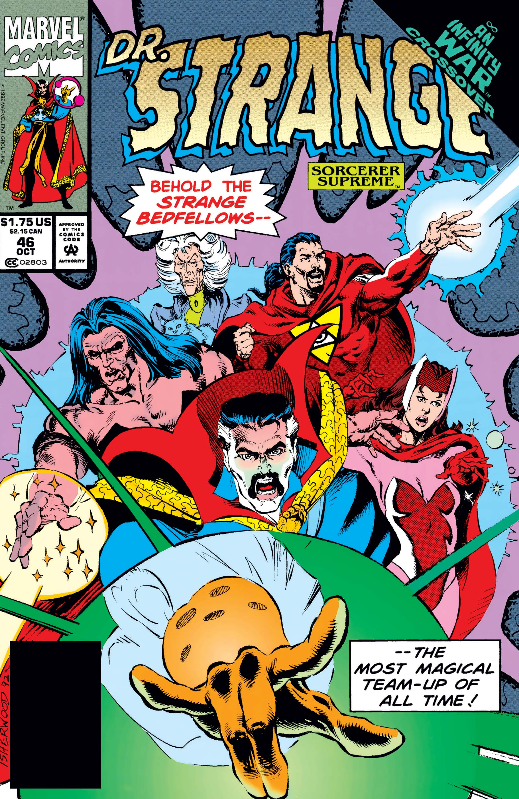 Portada de Doctor Strange: Sorcerer Supreme #46