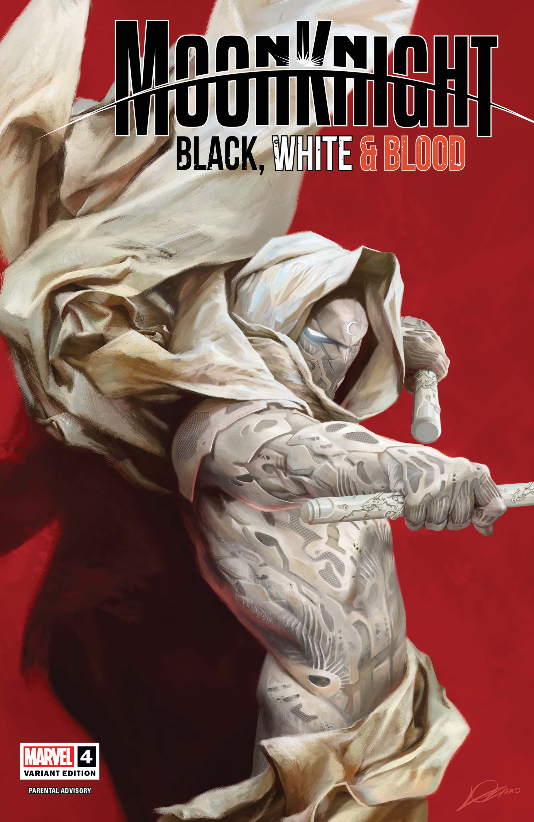 Moon Knight: Black, White & Blood (2022) #4 (Variant)