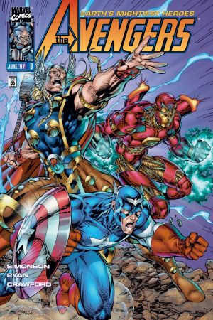 1996 Series 9.2 Avengers #9 #411 July 1997 Marvel NM 