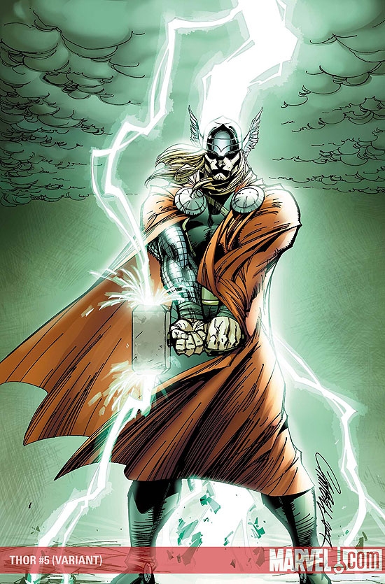 Thor (2007) #5 (Variant)