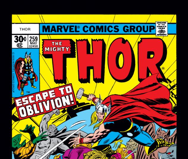 Thor (1966) #259 Cover