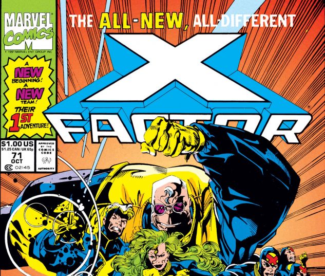 X Factor #71 Oct 1991 Marvel Comic.#131407D*2 