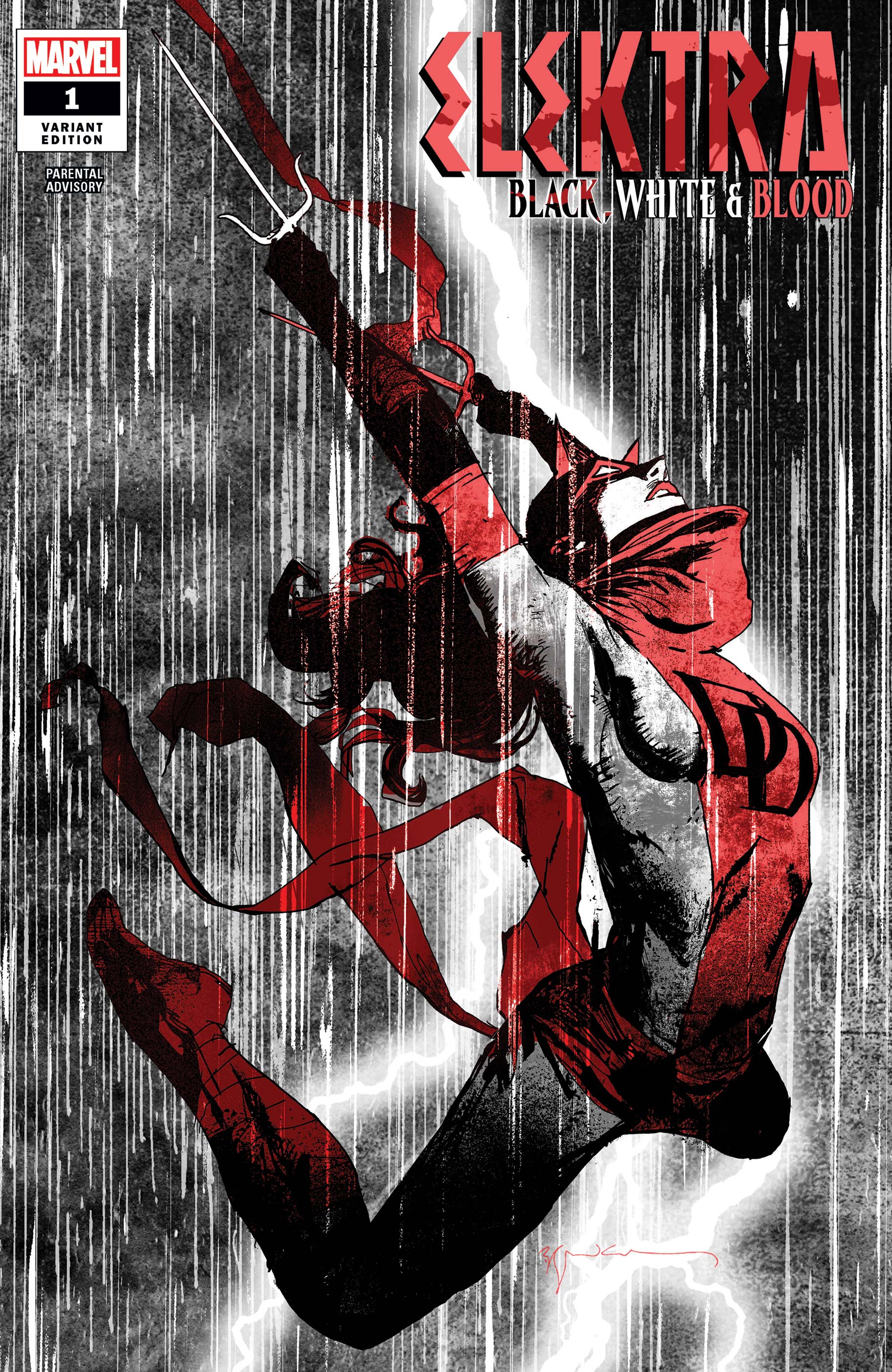 Elektra: Black, White & Blood (2021) #1 (Variant)