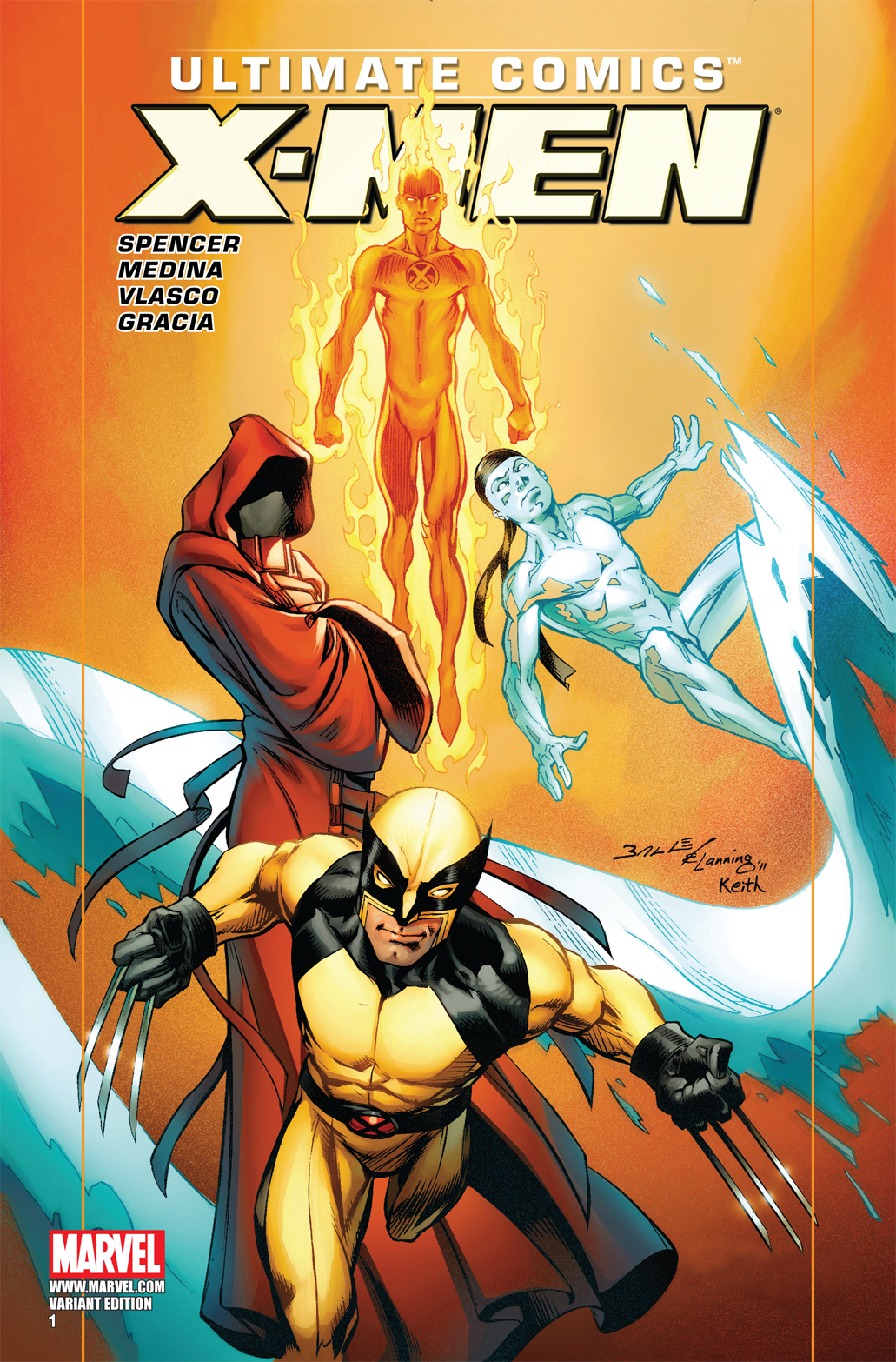 Ultimate Comics X-Men (2010) #1 (Bagley Variant)