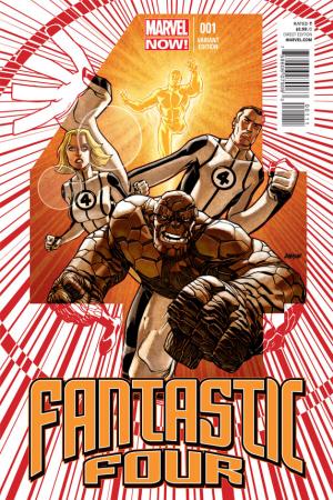 Fantastic Four (2012) #1 (Johnson Variant)