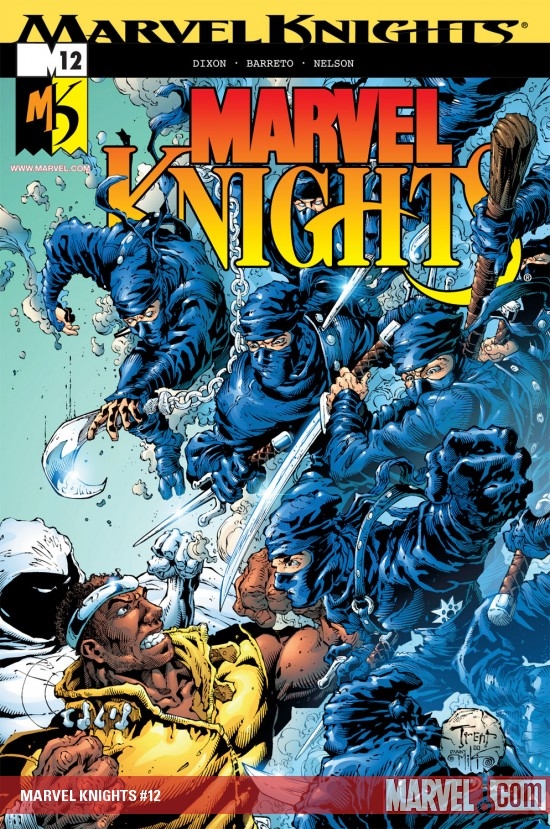 Marvel Knights #2 de agosto de 2000 Marvel Comics Dixon Barreto Janson