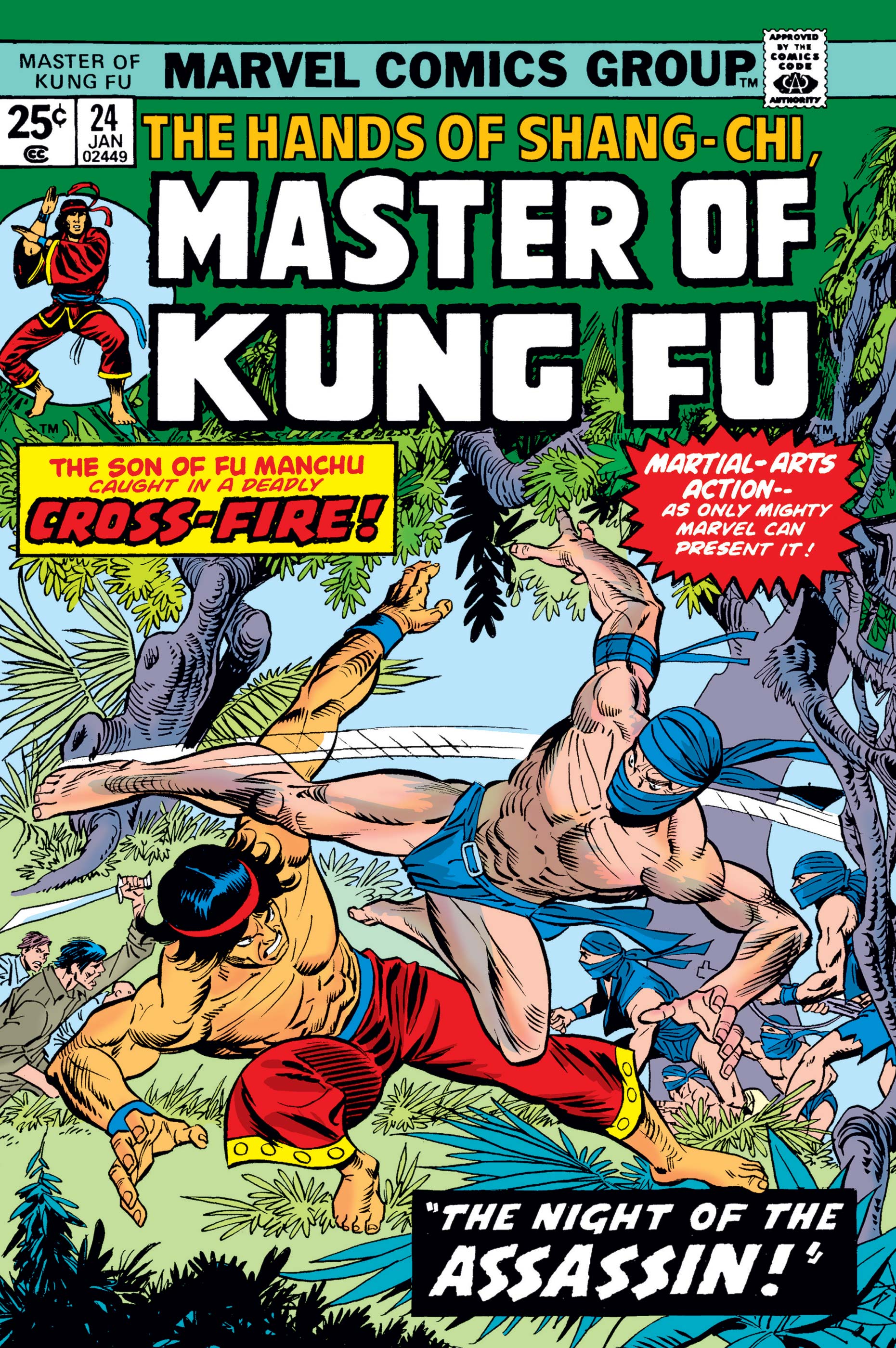 Master Of Kung Fu 1974 24 Comic Issues Marvel