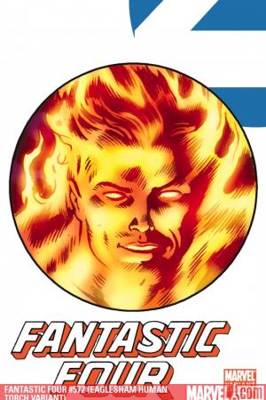 Fantastic Four (1998) #572 (EAGLESHAM HUMAN TORCH VARIANT)