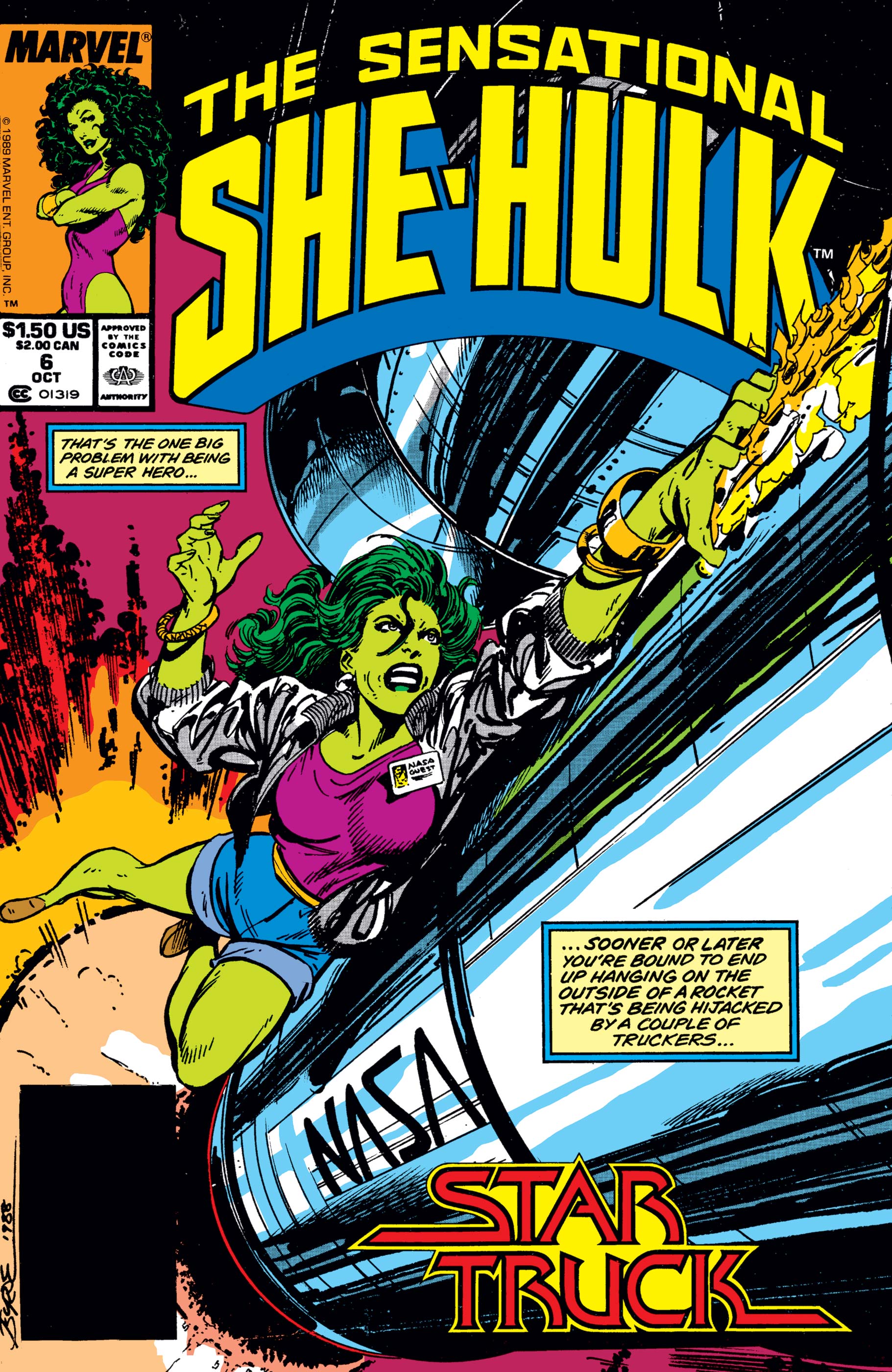 Sensational She-Hulk (1989) #6