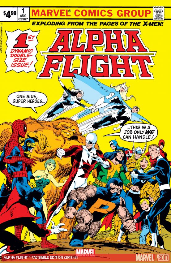 Alpha Flight Facsimile Edition (2019) #1