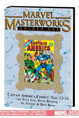 Marvel Masterworks: Golden Age Captain America Vol. 4 (Variant) (Hardcover) Marvel Masterworks: Golden Age Captain America Vol. 4 (Variant) (Hardcover)