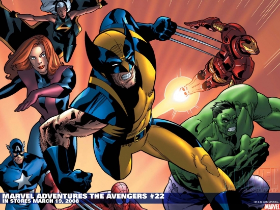 Marvel Adventures the Avengers (2006) #22 Wallpaper | Marvel Adventures ...