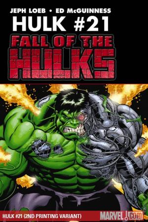 Hulk (2008) #21 (2ND PRINTING VARIANT)