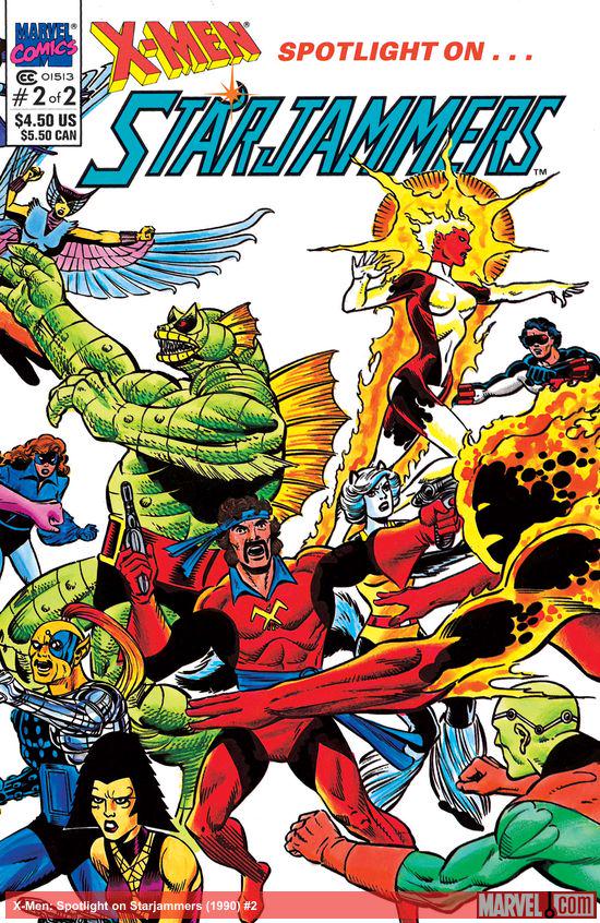 Cover of X-Men Spotlight on... Starjammers #2