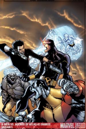 X-Men Vs. Agents of Atlas (2009) #2 (RAMOS VARIANT)