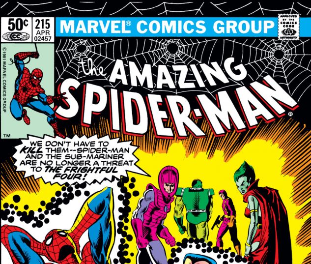 Amazing Spider-Man (1963) #215 Cover