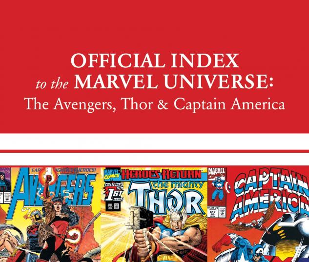 Avengers, Thor & Captain America: Official Index to the Marvel Universe #11
