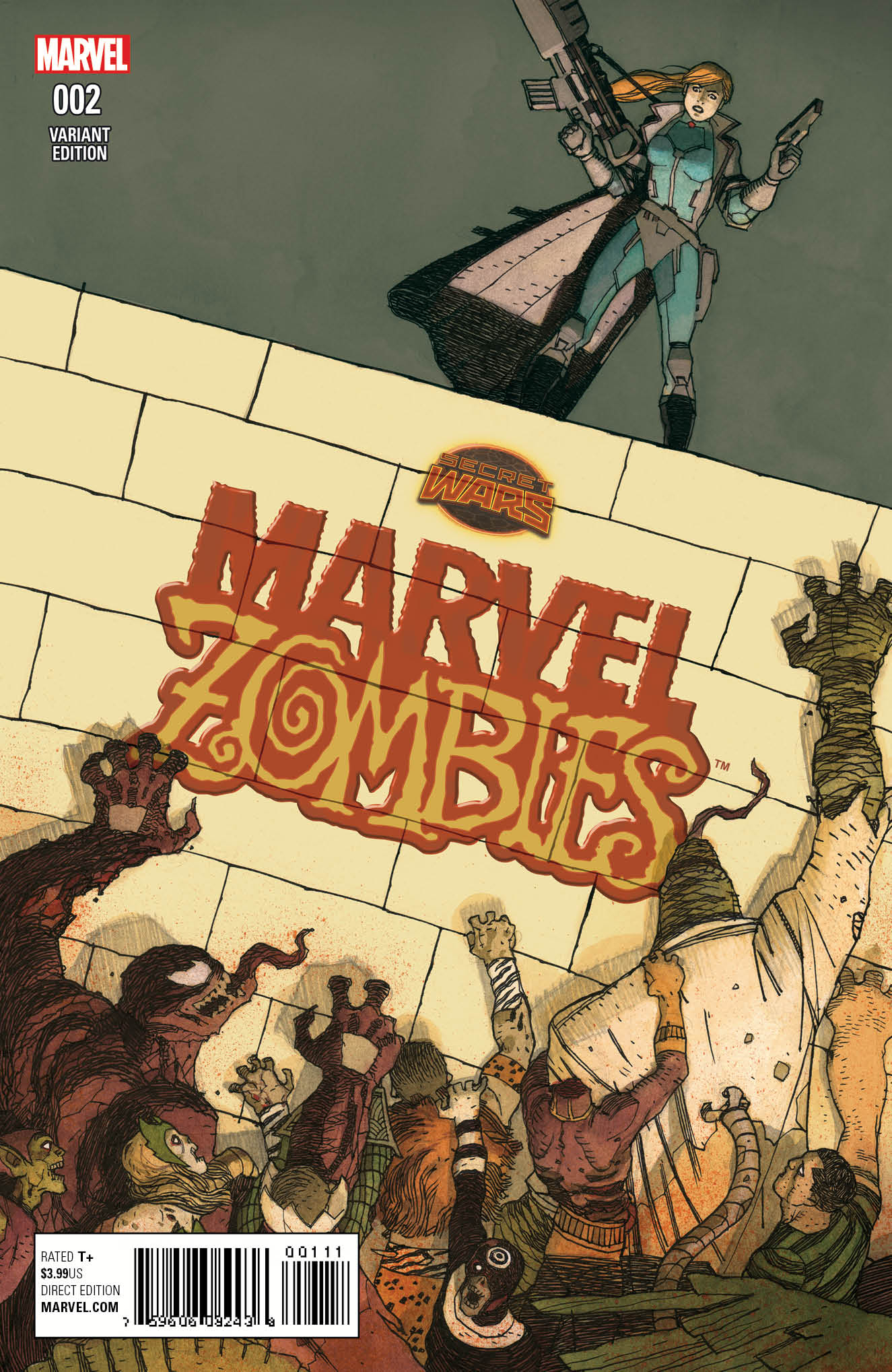 2nd Series Marvel Zombies 2/A Marvel 2015 VF/NM