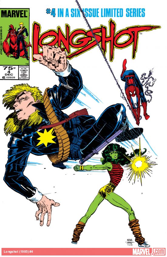 Cover of Longshot #4