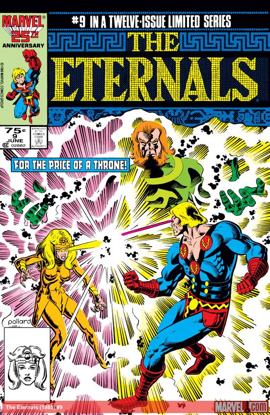 The Eternals (1985) #9