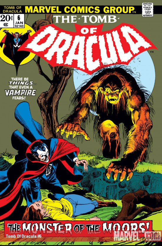 Tomb of Dracula (1972) #6 comic book cover