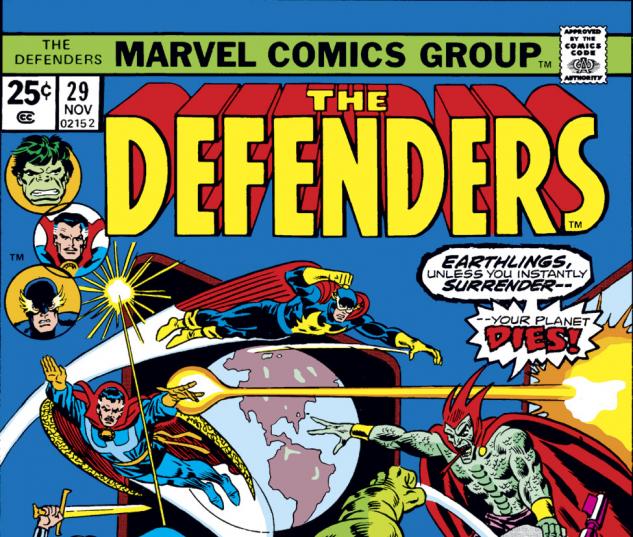 Defenders (1972) #29 Cover