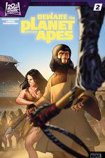 Beware the Planet of the Apes (2024) #2 cover