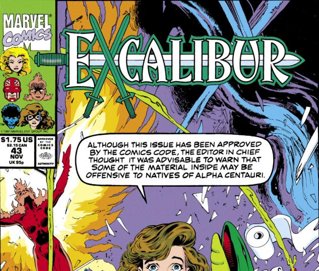 Excalibur (1988) #43 Cover