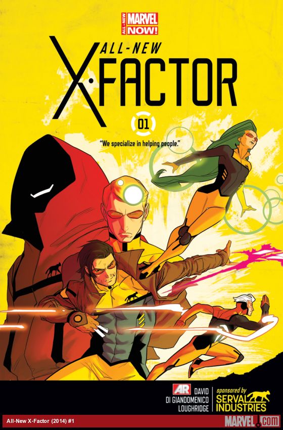 All-New X-Factor (2014) #1 comic book cover