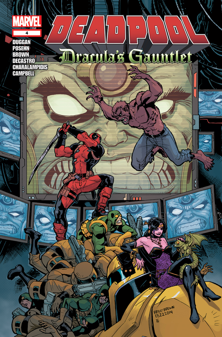 Deadpool Dracula's Gauntlet #3 Ft Blade Marvel High Grade Comic Book RM7-255 