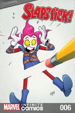 Slapstick Infinite Comic (2016) #6 cover