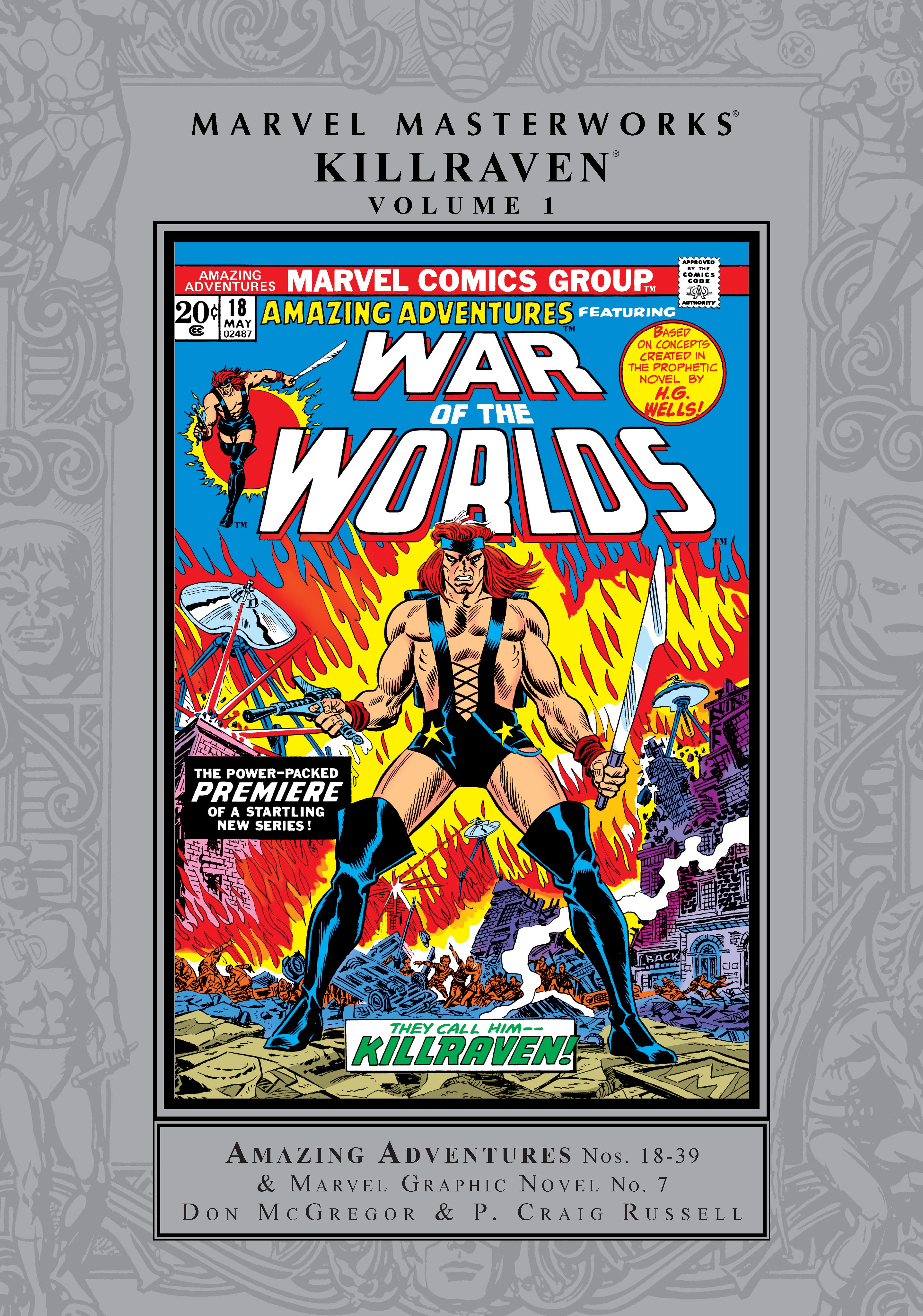 Marvel Masterworks: Killraven Vol. 1 (Hardcover)