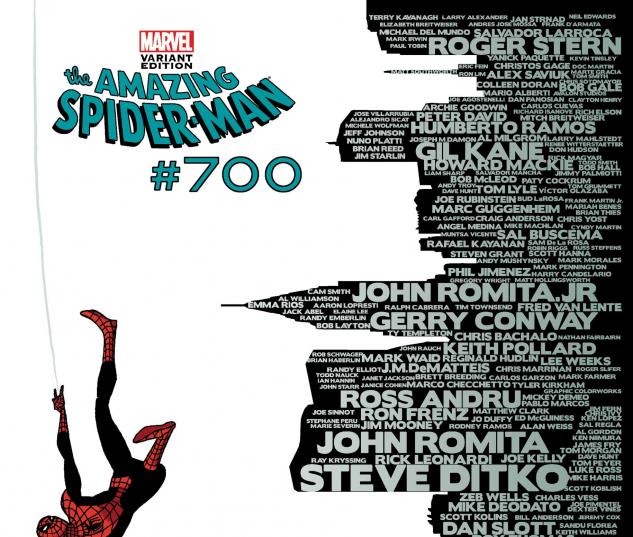 Amazing Spider-Man #700 50th Anniversary Variant