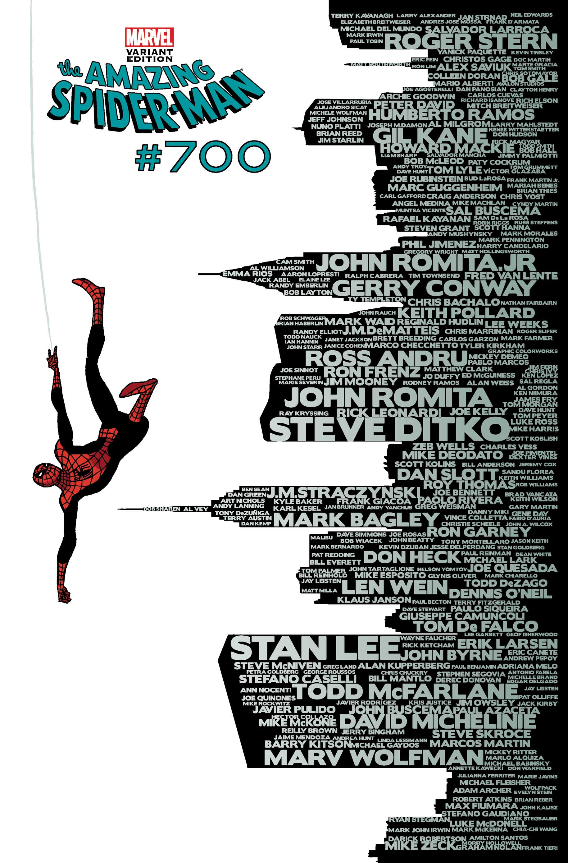 Amazing Spider-Man (1999) #700 (Asm 50th Anniversary Variant)