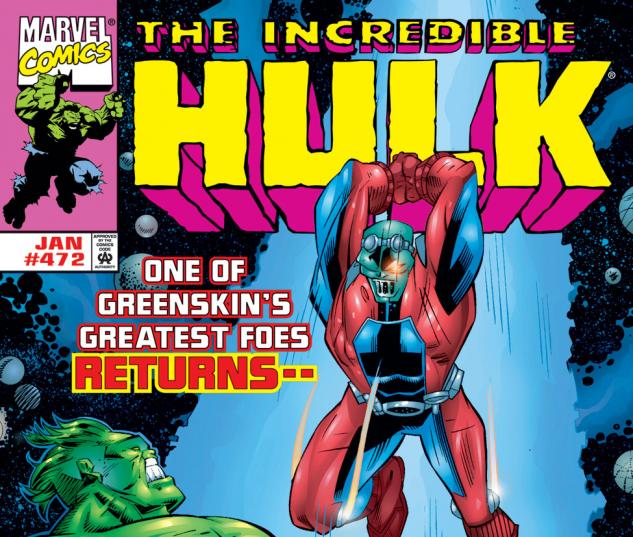 US Marvel Comic Incredible Hulk 466 467 468 469 470 472 473 474 1961 