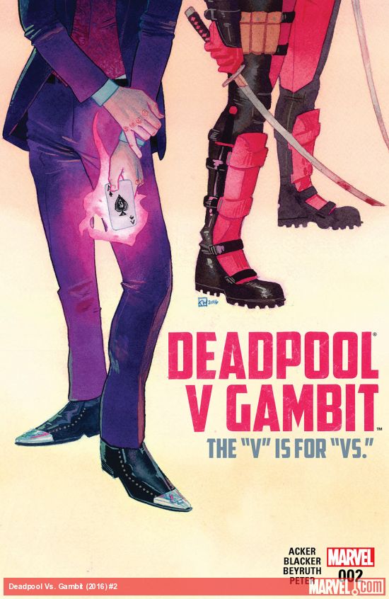Cover of Deadpool v Gambit #2