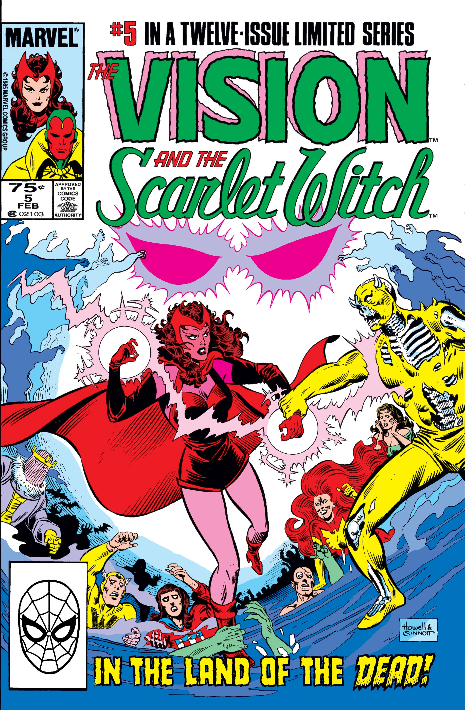 Vision and the Scarlet Witch (1985) #5