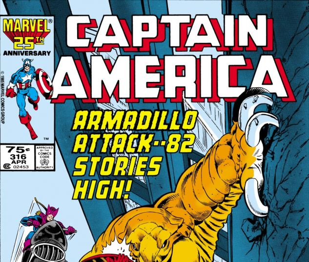 Captain America (1968) #316 Cover
