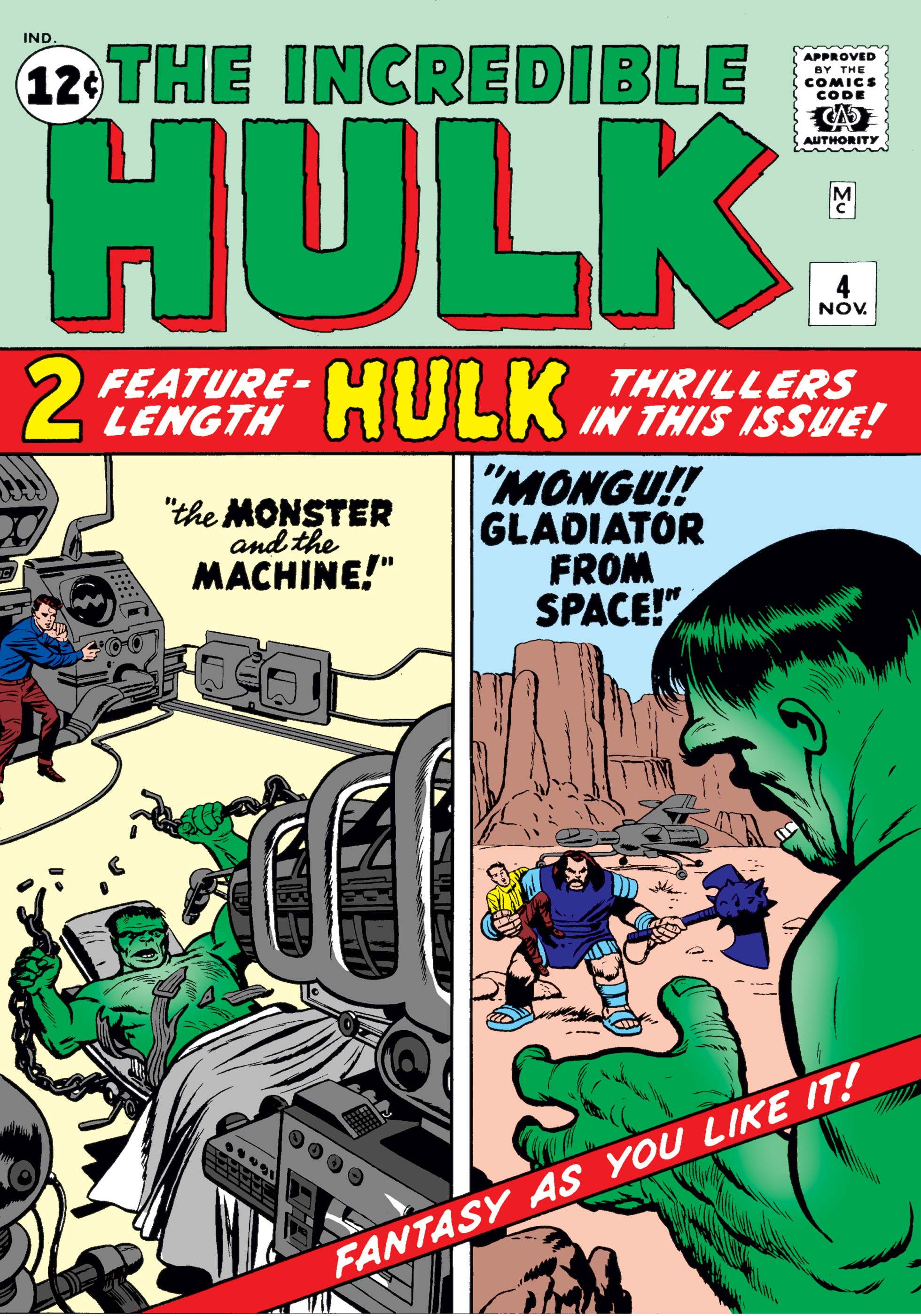 Incredible Hulk (1962) #4