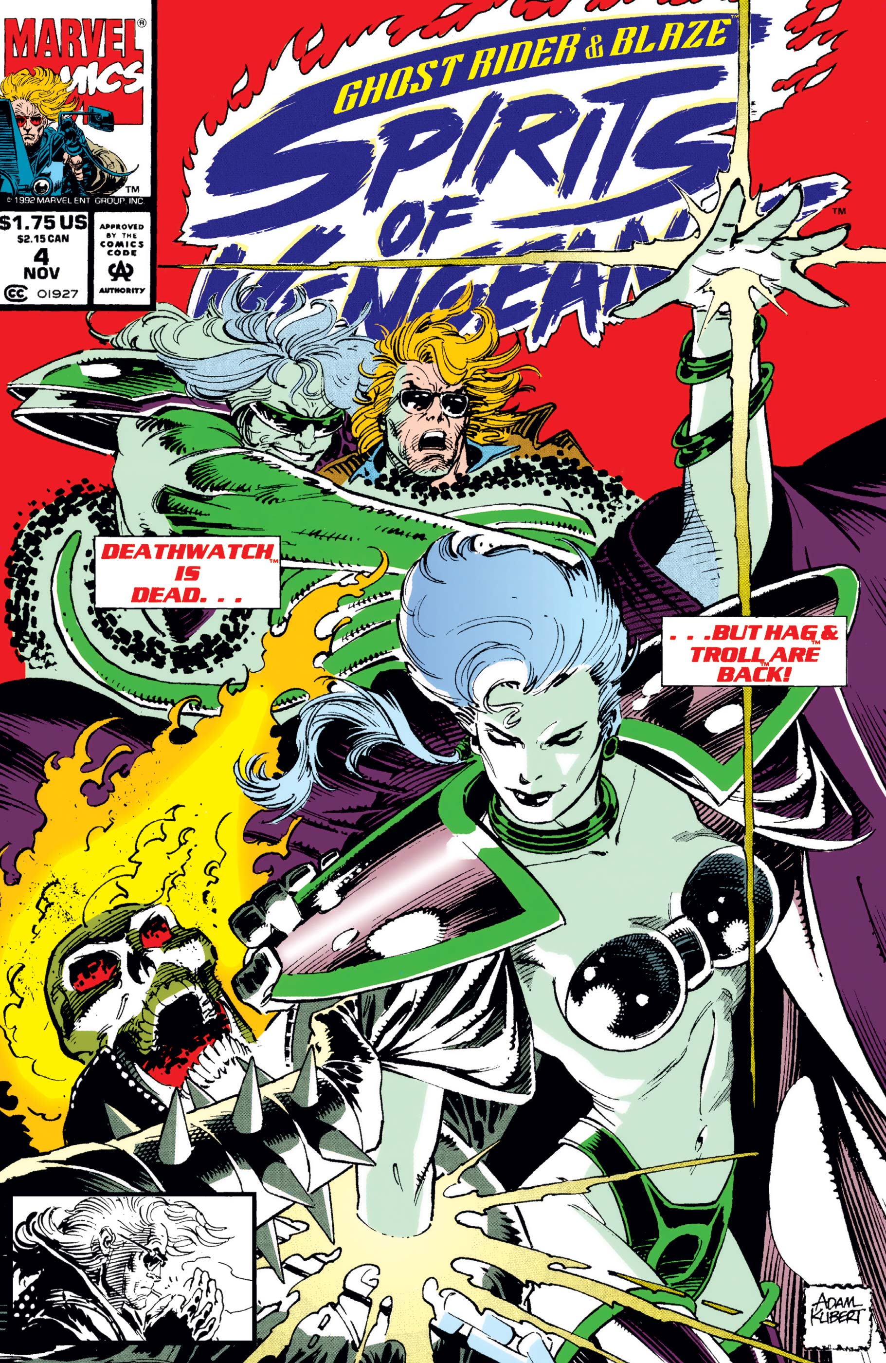 Ghost Rider & Blaze Spirits of Vengeance 2 High Grade Marvel Comic C43-34