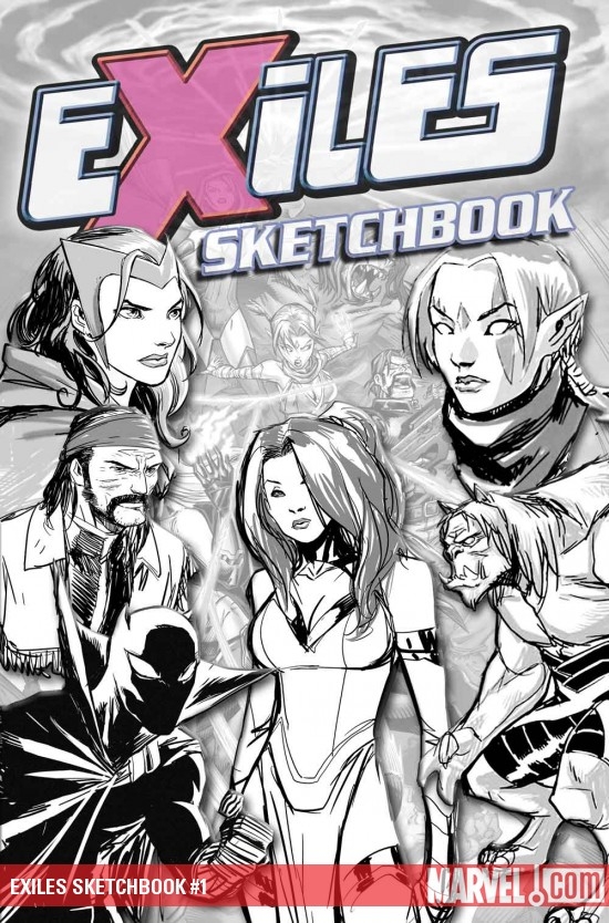 Exiles Sketchbook (2009) #1