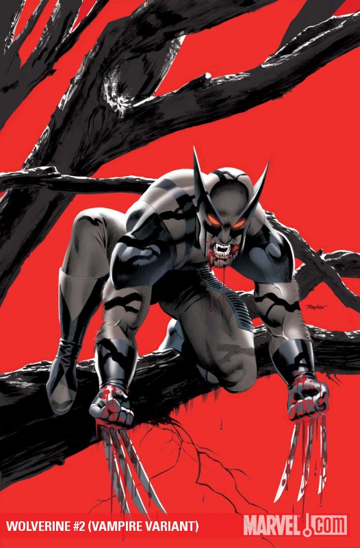 Wolverine (2010) #2 (VAMPIRE VARIANT)