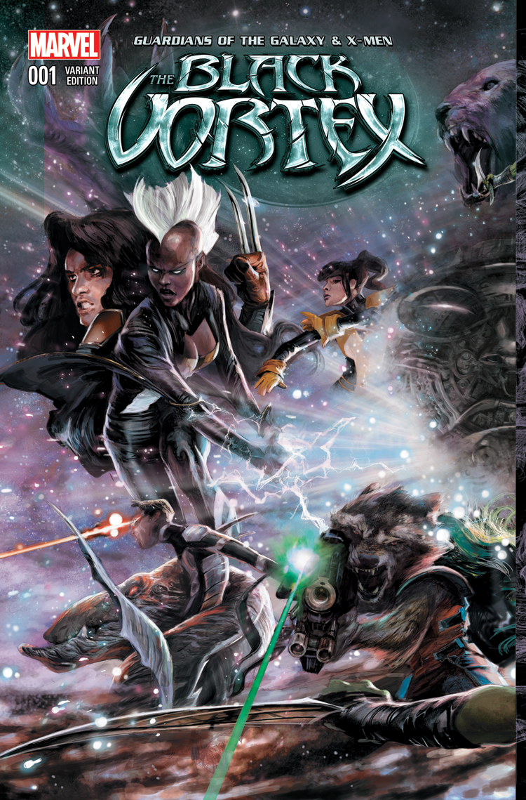 Guardians of the Galaxy & X-Men: The Black Vortex Alpha (2015) #1 (Lozano Connecting Variant a)